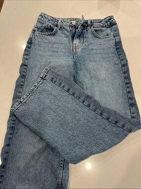Source Unknown Light Blue Kids Jeans - Straight Leg Denim